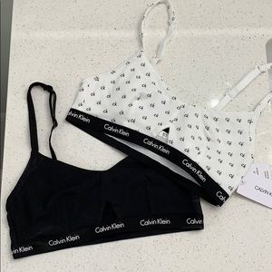 NWT Calvin Klein Bralettes (2)